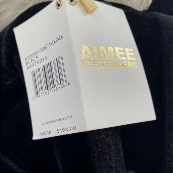 Aimee Kestenberg ~ Velvet Woodside Royal Blue ~ Backpack purse! - Picture 5 of 17